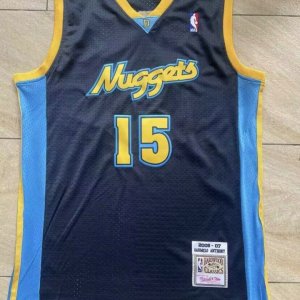 NBA 15 Anthony Nuggets 2006-07 Maillot Marine